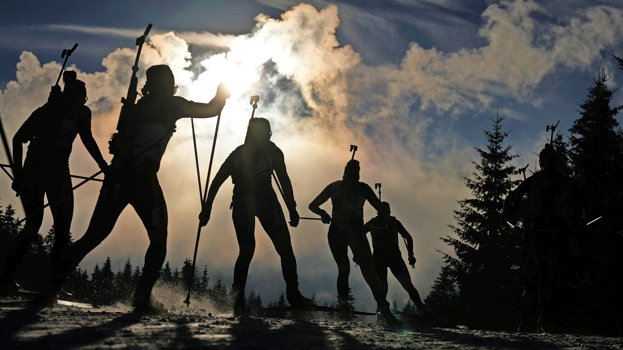 Die deutschen Biathleten kämpfen mit Corona,&nbsp;Husten und Halsschmerzen.