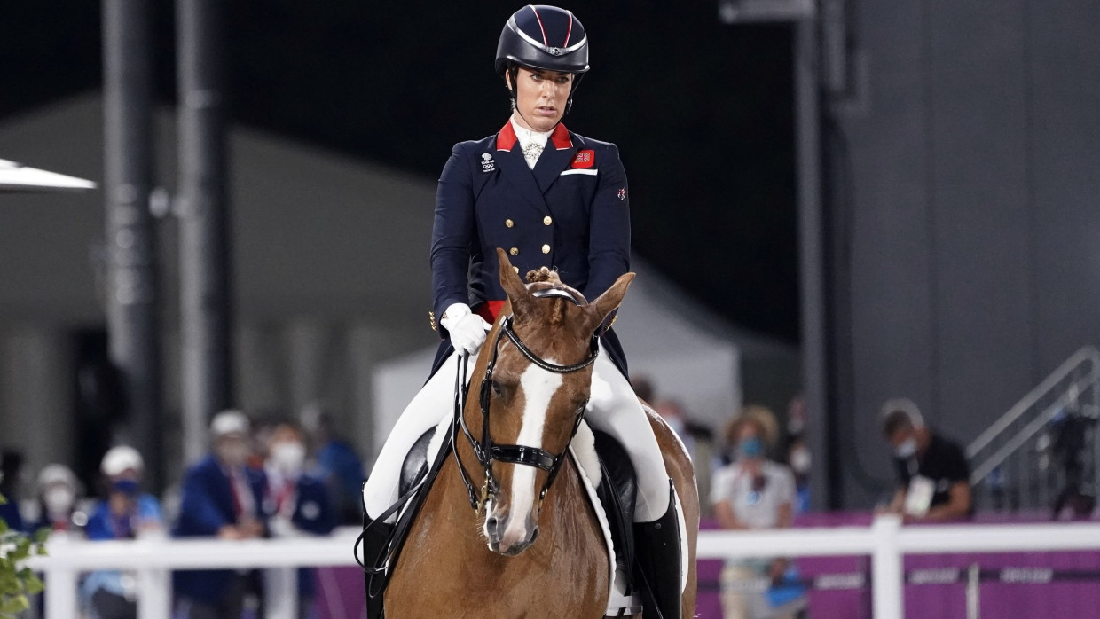 Charlotte Dujardin, hier auf Gio bei den Olympischen Spielen in Tokio