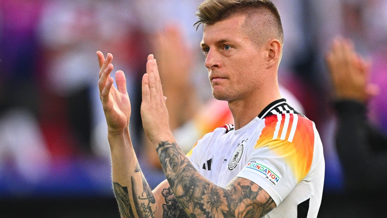 Toni Kroos und die deutschen Fußballer verloren das EM-Viertelfinale gegen Spanien.