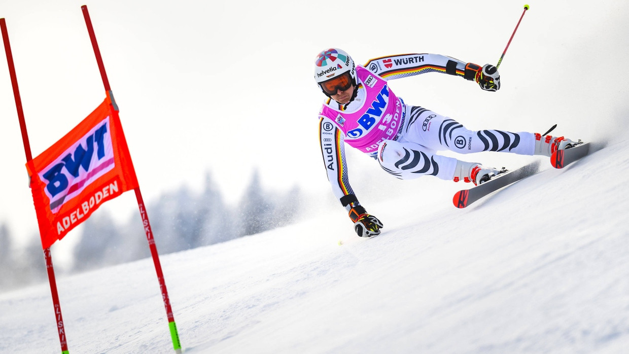 Nach dem Rennen in Adelboden musste Stefan Luitz ins Krankenhaus.