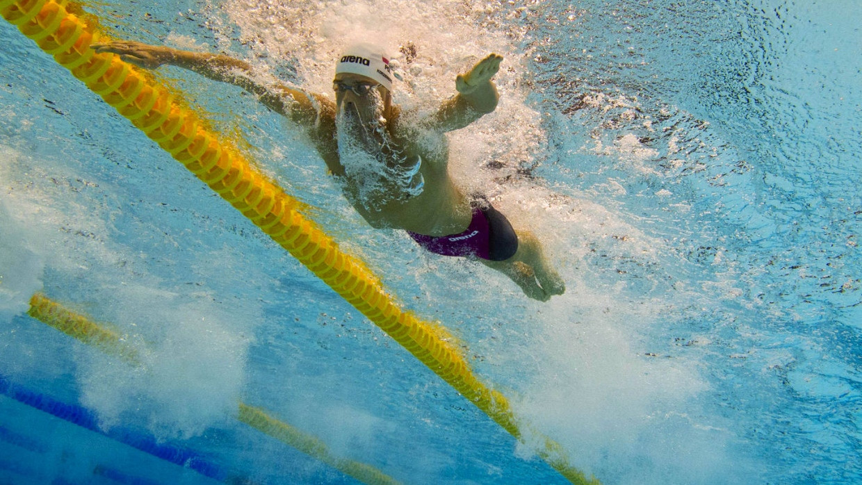 Pawel Korzeniowski ist ein polnischer Sportler bei der Schwimm-EM