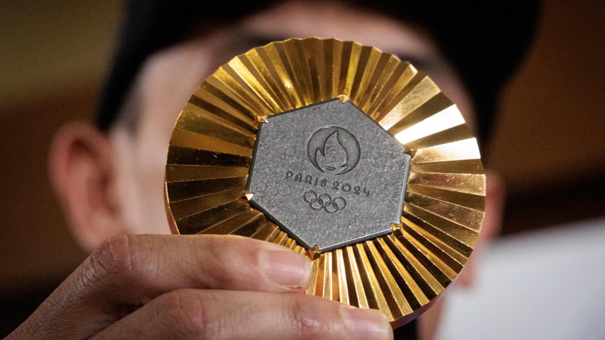 Die wertvollste Trophäe bei Olympischen Spielen: die Goldmedaille