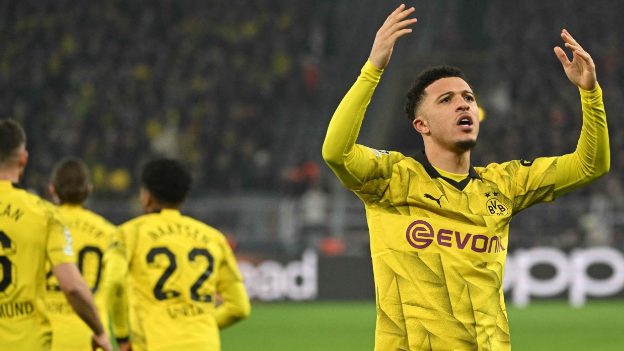 Dortmunder Anheizer: Jadon Sancho trifft früh für den BVB.