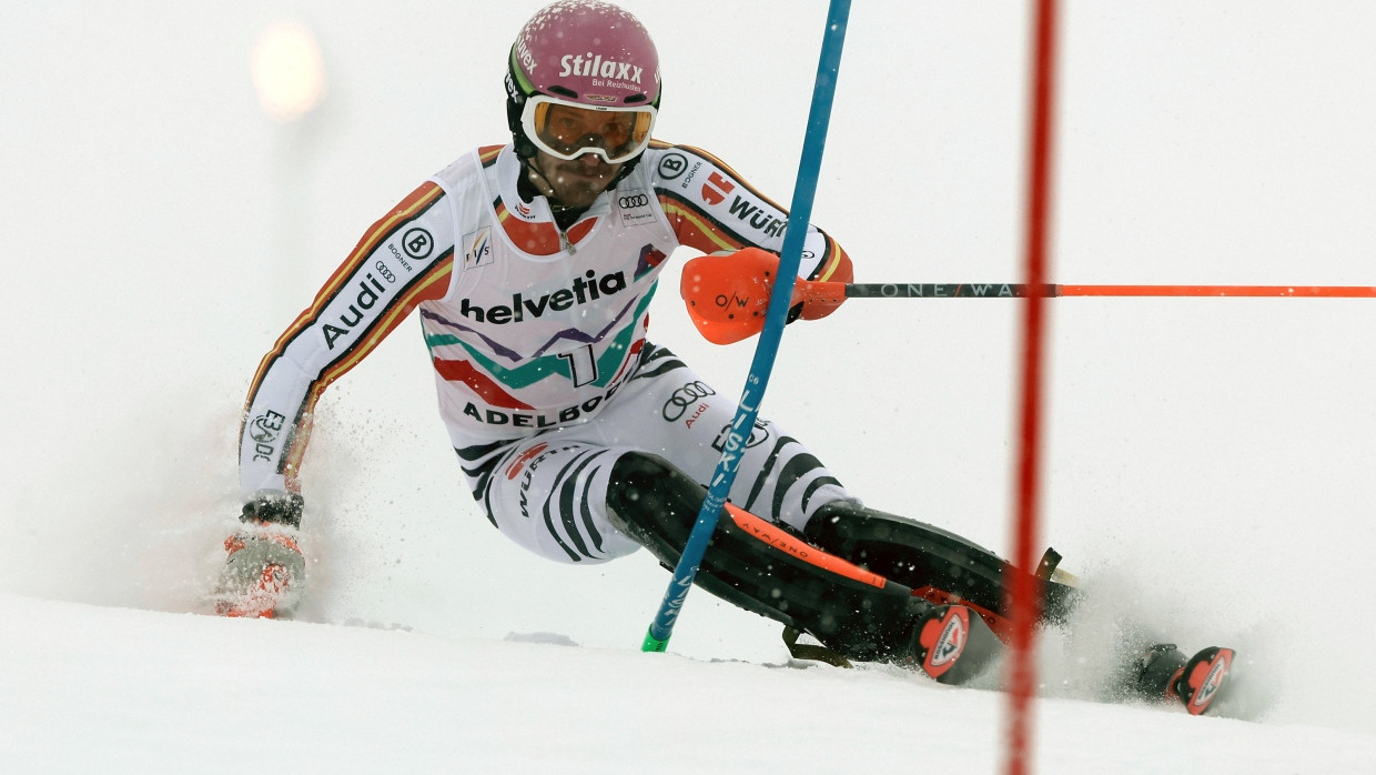 Im Nebel von Adelboden auf Rang vier: Linus Straßer