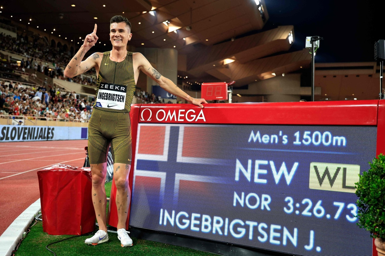 In Olympiaform: Jakob Ingebrigtsen