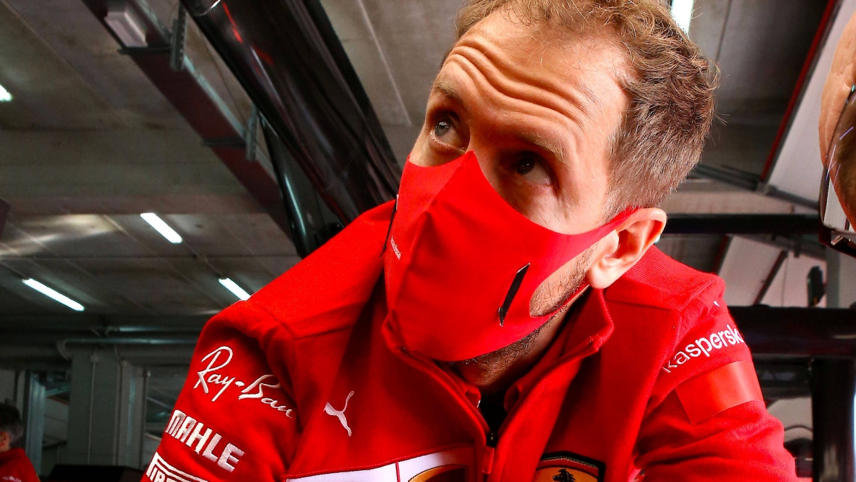 Abschiedssaison in Ferrari-Rot: Formel-1-Pilot Sebastian Vettel