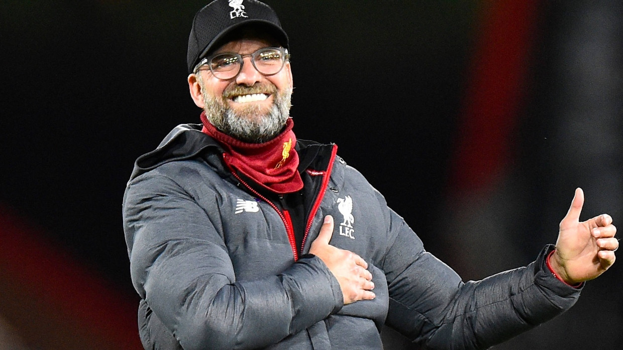 Stolz auf die Mannschaft und sich: Jürgen Klopp wird mit Liverpool Meister in der Premier League.