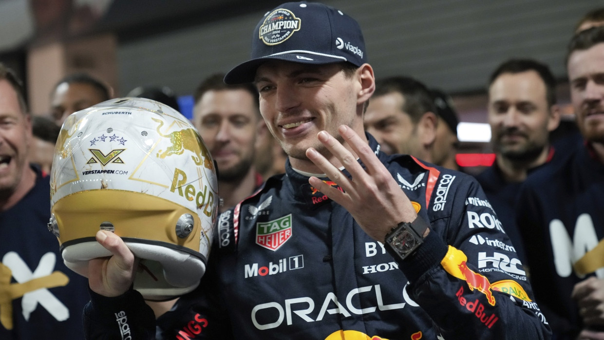 Aller guten Dinge sind vier: Max Verstappen ist wieder Weltmeister.