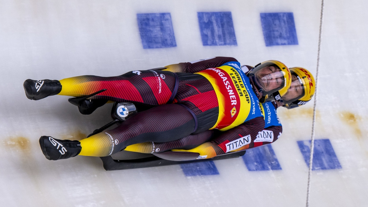 Routinierte Rodler: Tobias Wendl / Tobias Arlt fahren zum Sieg im Gesamt-Weltcup