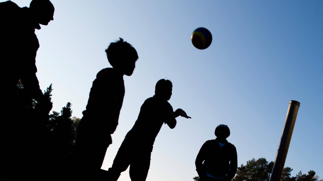 Nicht nur in Flüchtlingsunterkünften wird Sport betrieben.