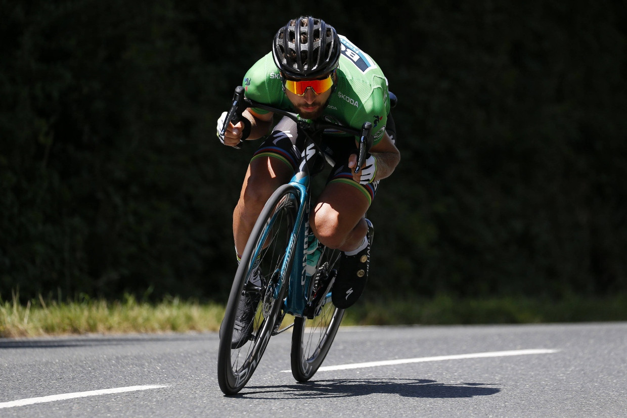 Spektakulärer Fahrer mit Sonderrolle: Peter Sagan.