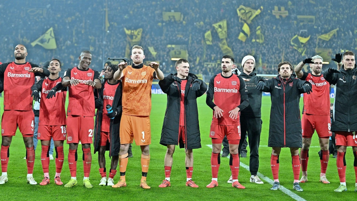 Zeichen einer Zeitenwende: Leverkusen jubelt auch in Dortmund – und zieht nicht nur in der Tabelle am BVB vorbei.