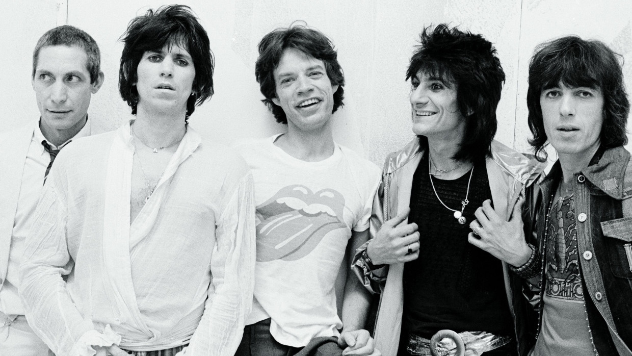 Eine Band, fünf Charaktere: Charlie Watts, Keith Richards, Mick Jagger, Ronnie Wood, Bill Wyman (von links nach rechts), hier im Mai 1978 in New York