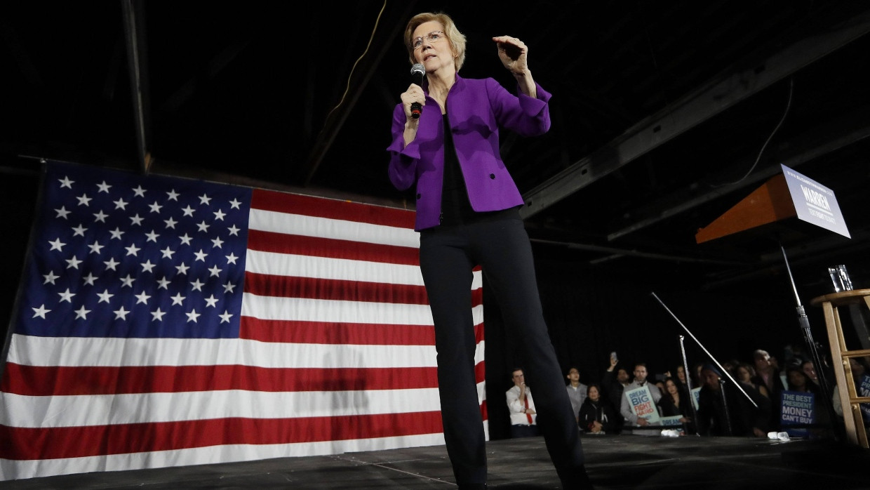 Elizabeth Warren auf Wahlkampftour in New York