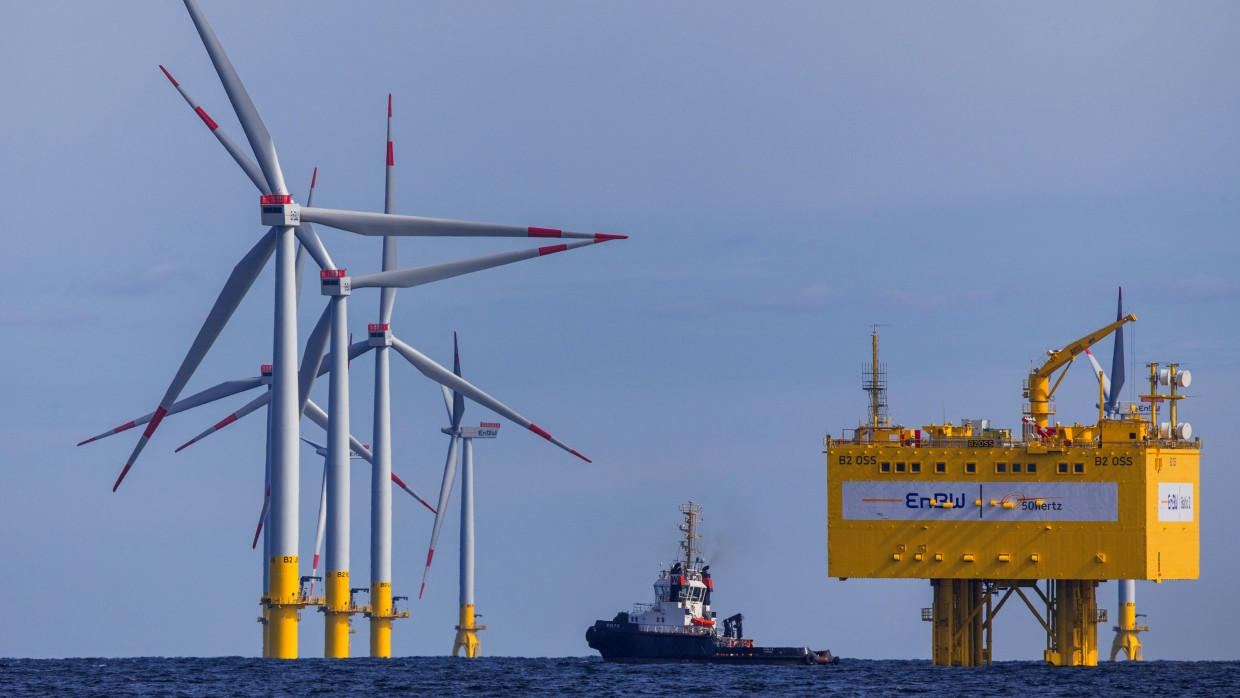 Kommen schon oft ganz ohne staatliche Absicherung aus: Offshore-Windparks in der Nordsee