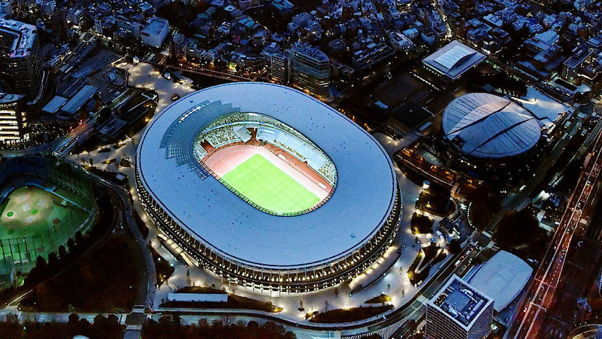 Immerhin, das neue Stadion mit Blick auf den Fuji bleibt den Einwohnern von Tokio erhalten
.