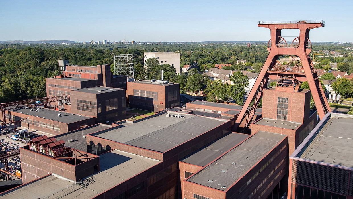 Eine Ikone des Ruhrgebiets: Zeche Zollverein in Essen