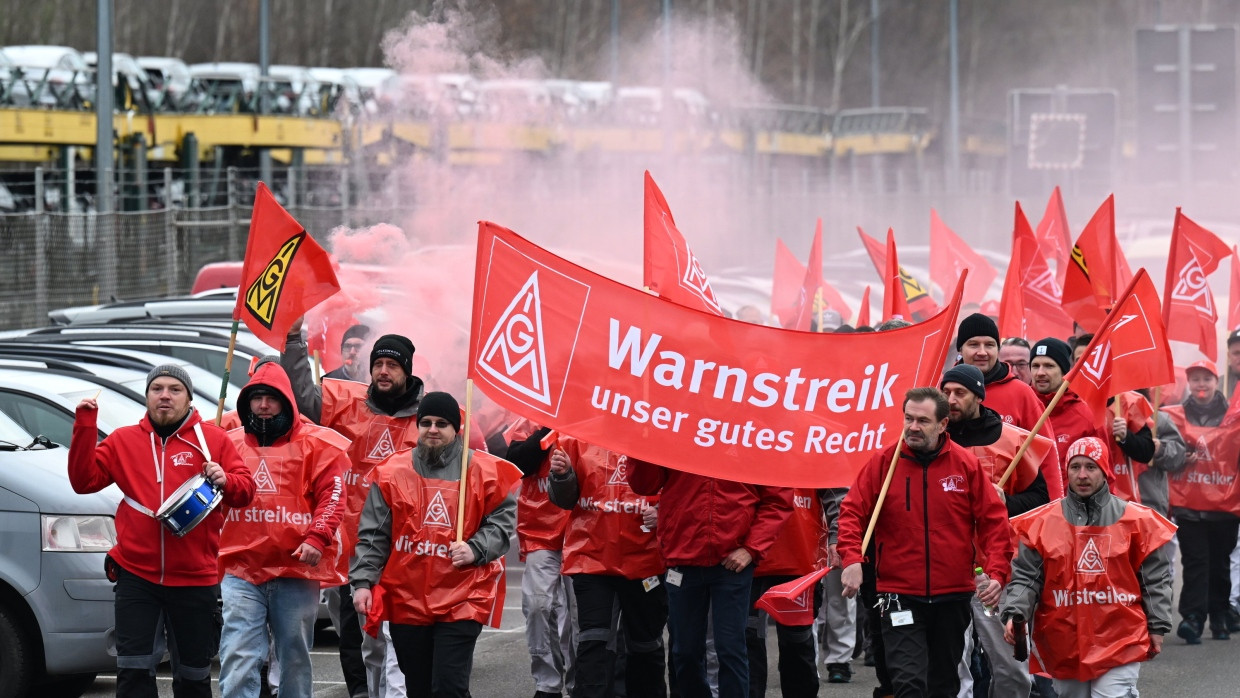 Heute gibt es Warnstreiks in allen VW-Werken