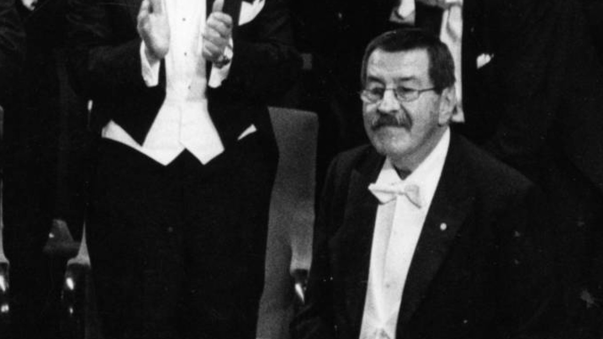 Günter Grass bei der Nobelpreisverleihung: Ein Moralist, beauftragt von der wohl einzigen Instanz, an die er uneingeschränkt zu glauben vermochte: sich selbst.