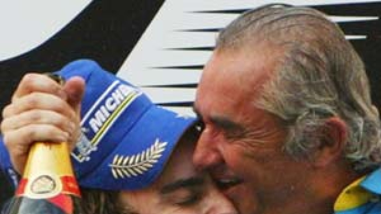 Zwei Gewinner: Alonso und Briatore