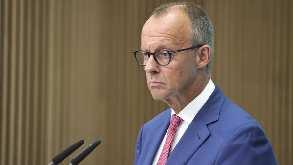 Friedrich Merz am 2. September in Berlin