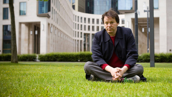 David Graeber im Jahr 2012 in Frankfurt