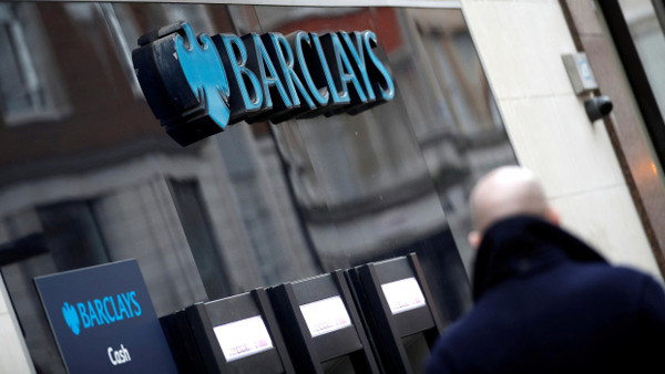 Eine Barclays-Filiale in London