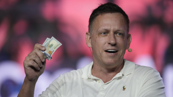 Hat mit Palantir ein Vermögen gemacht: Der umstrittene Investor Peter Thiel.