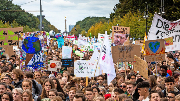 Lange her: Die „Fridays“ fluten die Straßen Berlins im September 2019