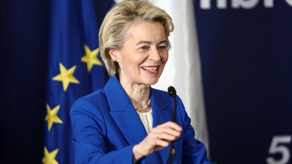 EU-Kommissionspräsidentin Ursula von der Leyen in Montevideo