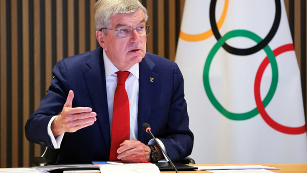 Endgültig loslassen will IOC-Präsident Thomas Bach im Juni.