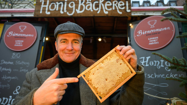 Der Mann mit dem „Beewashing“-Honig: Imker Rico Heinzig.