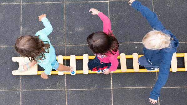 Hier kann was in der Luft liegen: Kindertagesstätte in Dresden