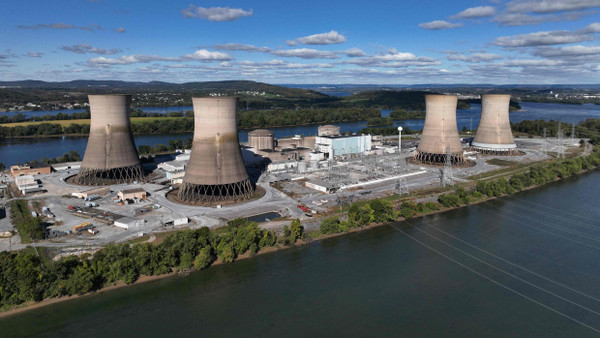 Soll wieder in Betrieb gehen: das Atomkraftwerk Three Mile Island im US-Bundesstaat Pennsylvania