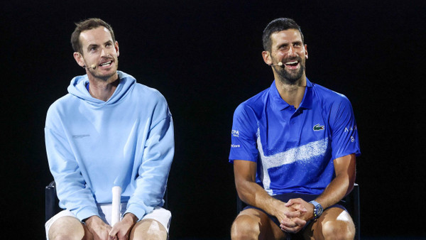 Spektakuläre Verbindung: Andy Murray (l.) als Coach von Novak Djokovic