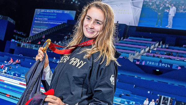 „Wir haben das in der Hand“: Elena Semechin freut sich über ihre Goldmedaille.