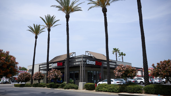 Eine Gamestop-Filiale in Los Angeles