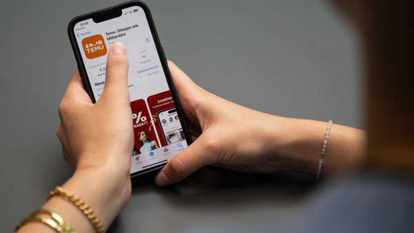 Die Temu-App ist vor allem bei jungen Menschen sehr beliebt.