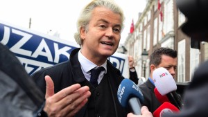 Wilders dreht wieder auf