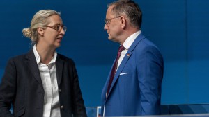 Weidel und Chrupalla als Vorsitzende wiedergewählt