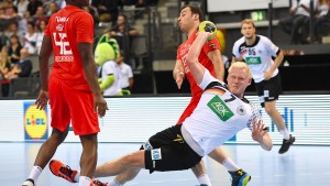 Deutsche Handballer gewinnen gegen Tunesien