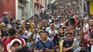 Tausende Flüchtlinge marschieren Richtung Mexiko-Stadt