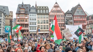 Protest in vielen Farben