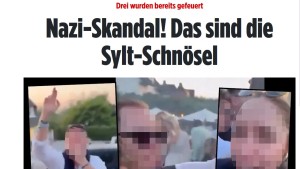 Schande über sie!