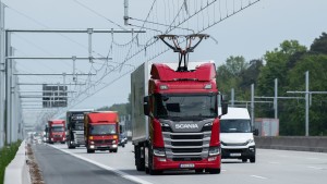 Feldversuch mit Hybrid-Lastwagen beendet