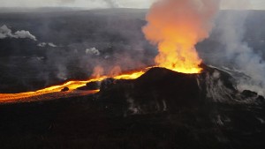 Wenn die Lava gefriert, wird es übel