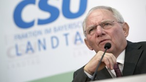 Schäuble erinnert sich anders an 2021 als Söder