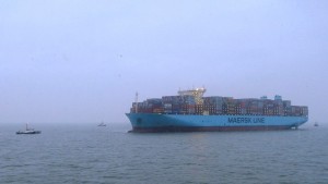 So schwer ist die Bergung der „Mumbai Maersk“