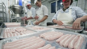 Die Thüringer Rostbratwurst wird zum raren Gut in London