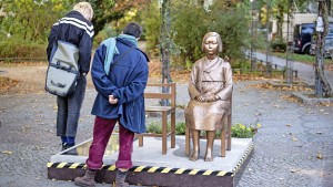 Eine Statue, die Japan schon lange stört